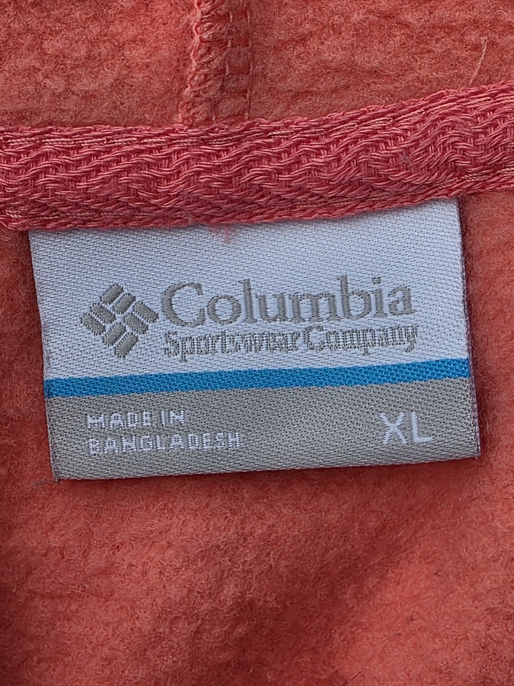 Columbia Coral Logo Hoodie XL - Picture 6 of 10